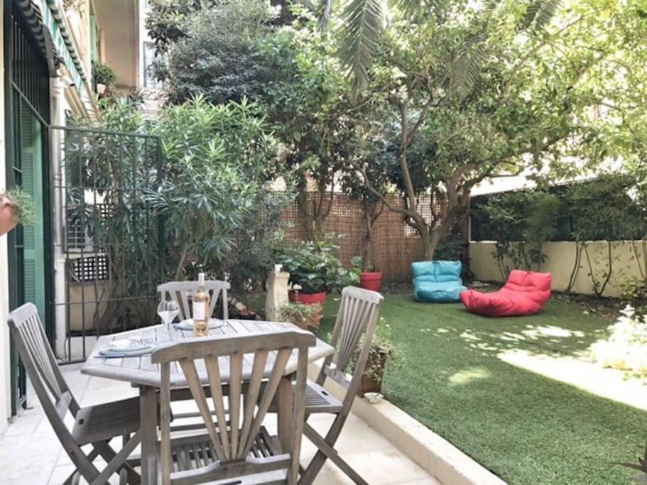 Homelivia, Luxueux Appartement Avec Jardin Prive Nice Ngoại thất bức ảnh